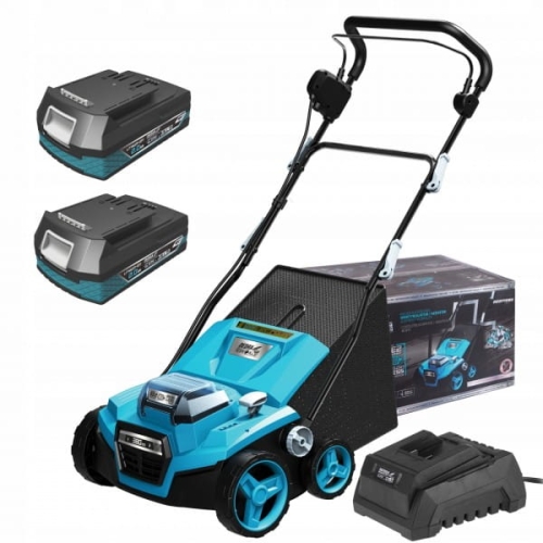 DEDRA WERTYKULATOR AERATOR 18V BEZSZCZOTKOWY 2X2AH