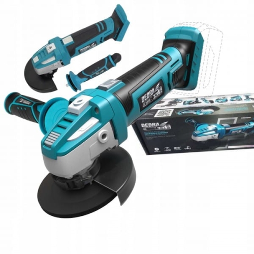 DEDRA SZLIFIERKA KĄTOWA POLERKA DIAX 125MM AKUMULATOROWA 18V SAS+ALL 7050