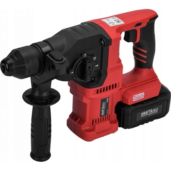 MŁOT UDAROWY AKUMULATOROWY 21V 3.5J SDS+ BEZSZCZOTKOWY 2X4AH WALIZKA KD3190