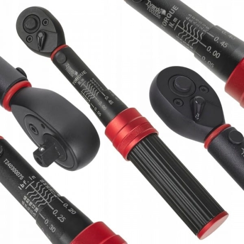 GEKO KLUCZ DYNAMOMETRYCZNY 1/4" 1-6NM LEWO/PRAWO TVARDY WALIZKA T00255