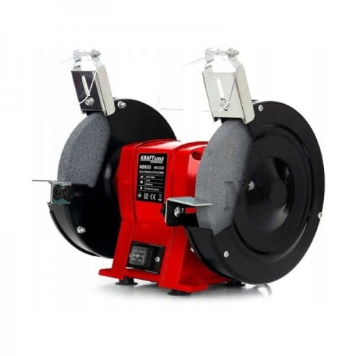 KRAFT&amp;DELE ZESTAW SZLIFIERKA STOŁOWA TARCZOWA KAMIENIOWA 1700W 200MM KD533