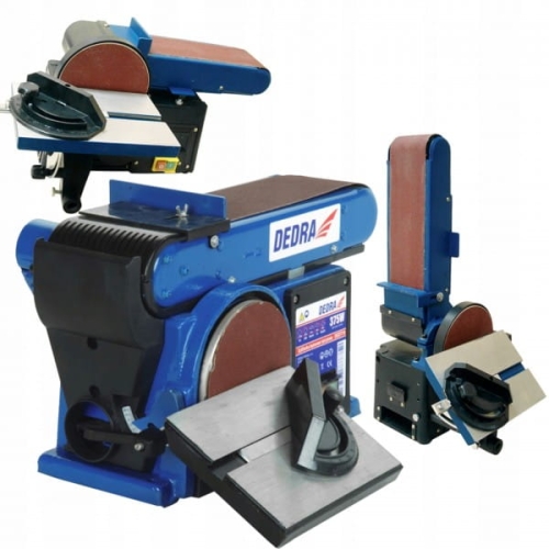 DEDRA SZLIFIERKA TAŚMOWA TALERZOWA STOŁOWA CZOŁOWA