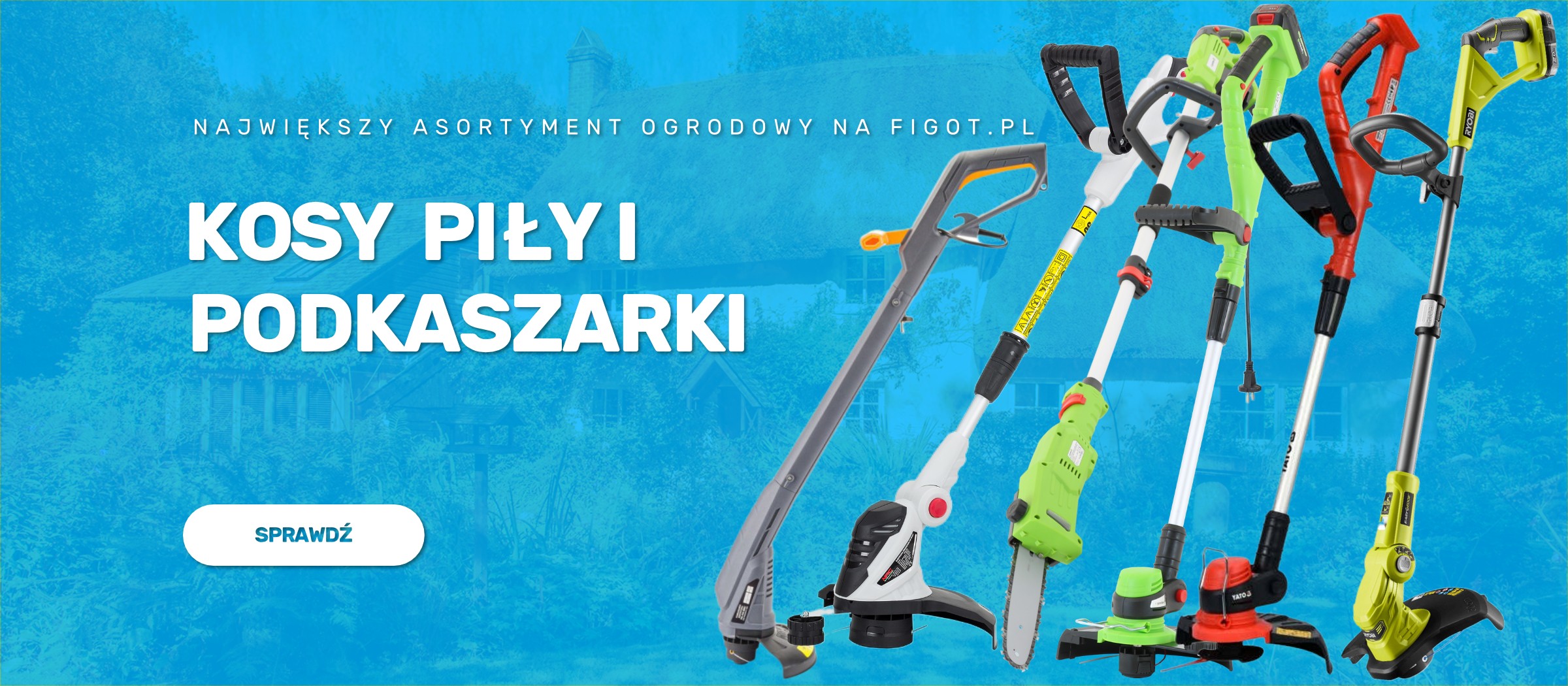 KOSY PIŁY I PODKASZARKI - Największy asortyment ogrodowy na Figot.pl