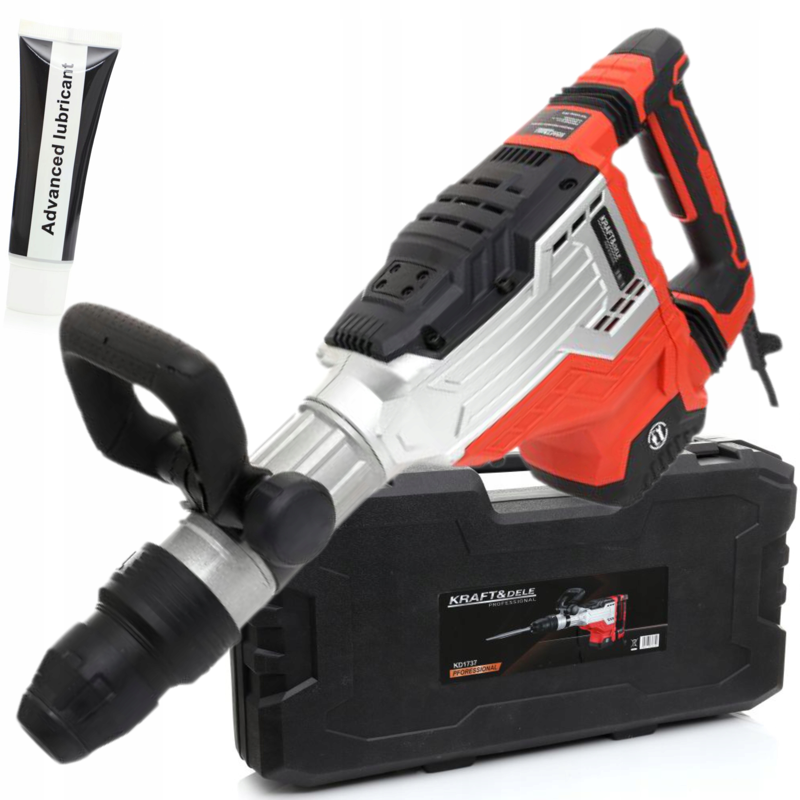 MŁOT WYBURZENIOWY UDAROWY KUJĄCY 2600W WALIZKA NEW MODEL SDS MAX 48J KD1737