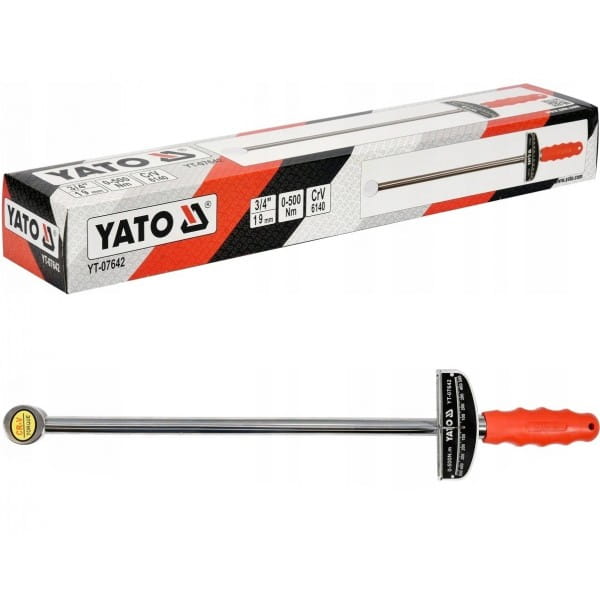 KLUCZ DYNAMOMETRYCZNY 3/4'' 0-500NM YT-07642 YATO