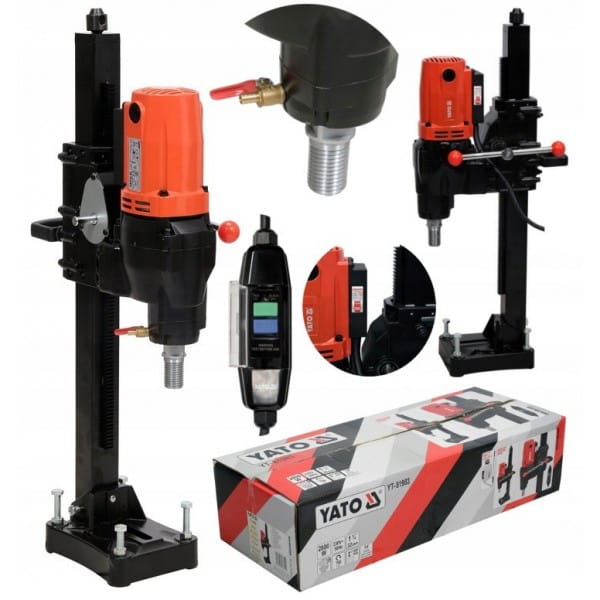 YATO WIERTNICA DIAMENTOWA 2800W + STATYW YT-81983