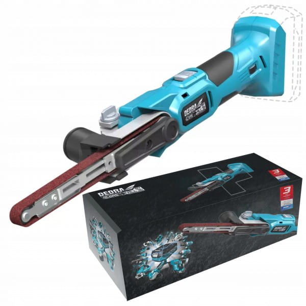 DEDRA DED6917 PILNIK TAŚMOWY SZLIFIERKA AKUMULATOROWA 457MM X 13MM 18V