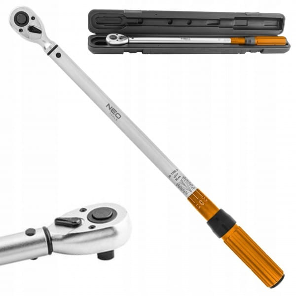 NEO KLUCZ DYNAMOMETRYCZNY 1/2'''' 60-330NM 08-837 CERTYFIKAT KALIBRACJI