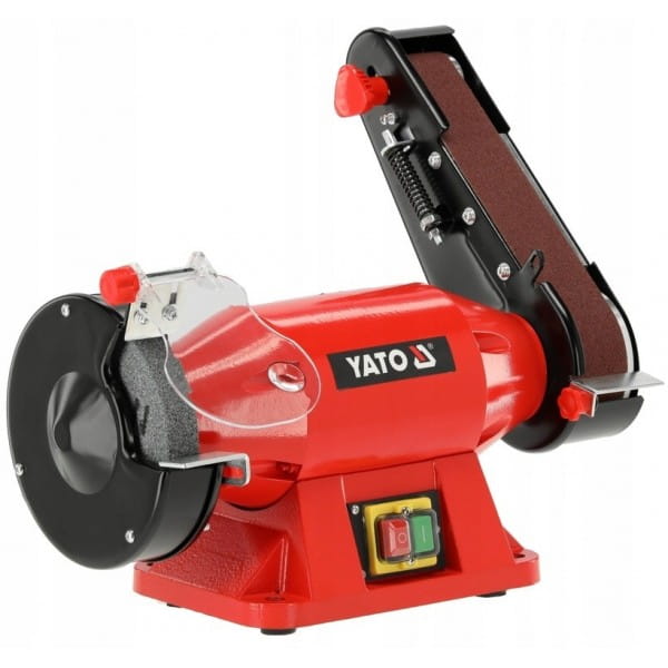 YATO SZLIFIERKA STOŁOWA/TAŚMOWA 520W (150X32MM) MIEDZIANY SILNIK YT-822110