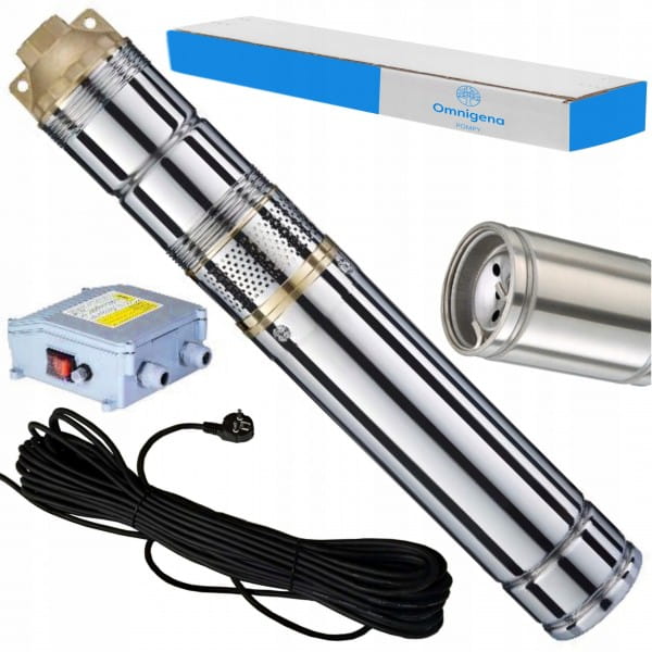 OMNIGENA POMPA GŁĘBINOWA EVJ 3"1,8-160-0,75 230V 750W 1800 L/H KABEL 15M