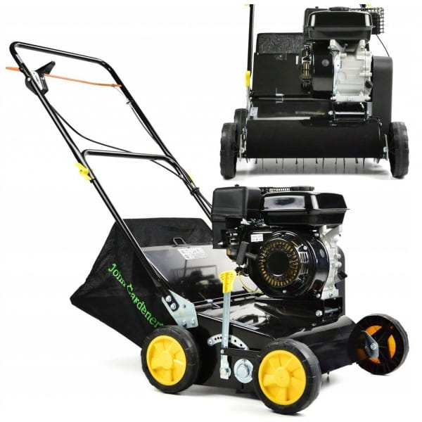 GEKO AERATOR WERTYKULATOR SPALINOWY 40CM 6,5HP KOSZ 45L LONCIN G84005