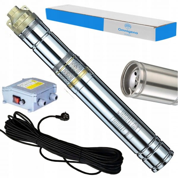 OMNIGENA POMPA GŁĘBINOWA EVJ 4"1,8-50-0,50 230V 550W 2400 L/H KABEL 19M
