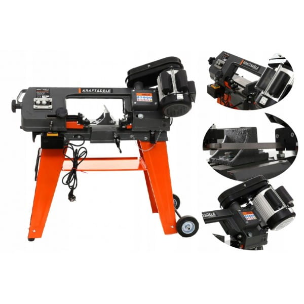 PRZECINARKA TAŚMOWA PIŁA DO METALU PION POZIOM 230V 700W IMADŁO KRAFT