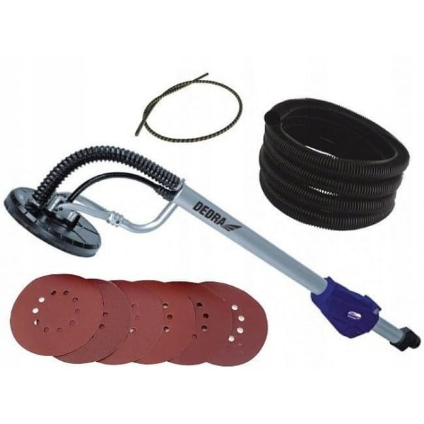 DEDRA DED7748 ŻYRAFA SZLIFIERKA GIPSU GŁADZI ŚCIAN TYNKÓW ZACIERACZKA 710W