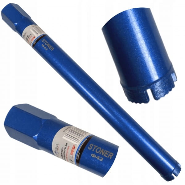 OTWORNICA DIAMENTOWA 42MM 450MM WIERTŁO KORONOWE DO BETONU STONER S12181