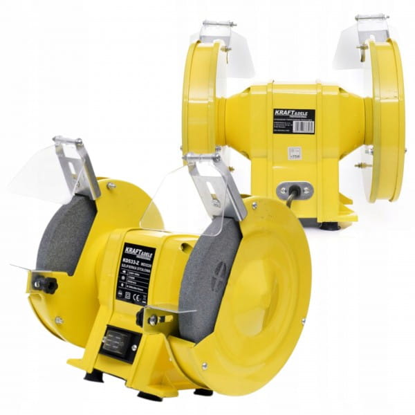 KRAFT&amp;DELE SZLIFIERKA STOŁOWA TARCZOWA 2-KAMIENIOWA 200MM 1700W KD533-Z