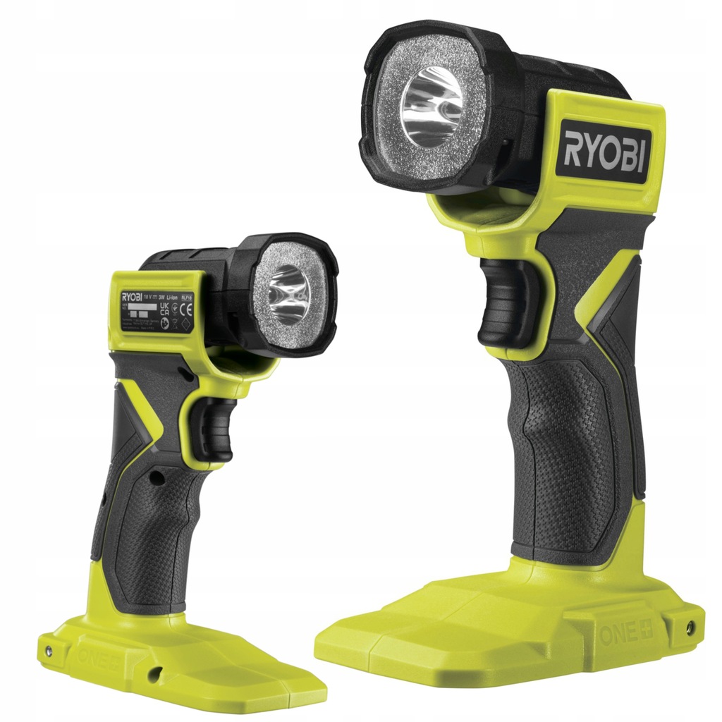 RYOBI LATARKA BŁYSKOWA 18V LED 280LM LAMPA AKUMULATOROWA RLF18-0