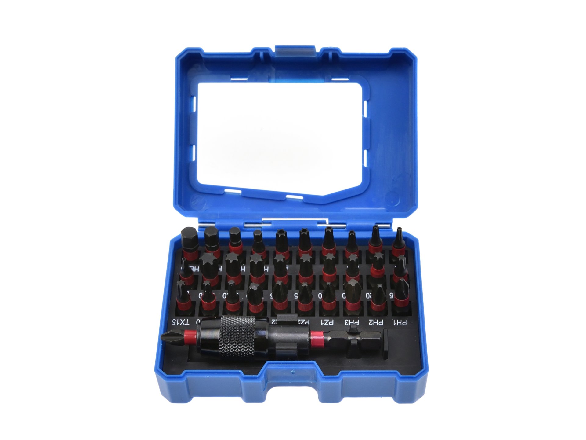 BITY DO WKRĘTARKI UDAROWE S2 TORX TAMPER PH PZ HEX UCHWYT MAGNETYCZNY 30065
